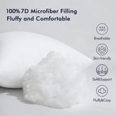 Hypoallergenic Premium Pillow Stuffer Sham Square